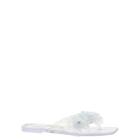 Coperni Women 'Silicone Flower Flat' Sandals